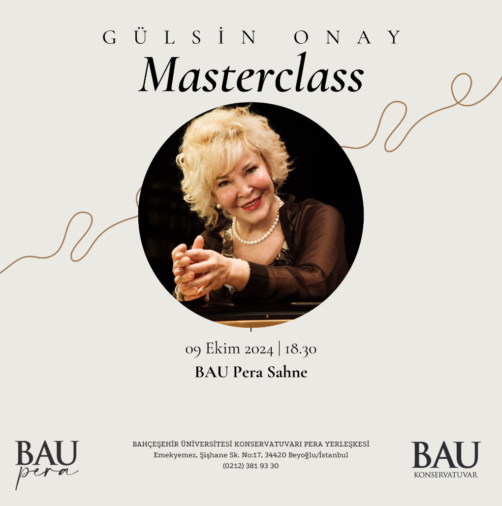 Gülsin Onay Masterclass